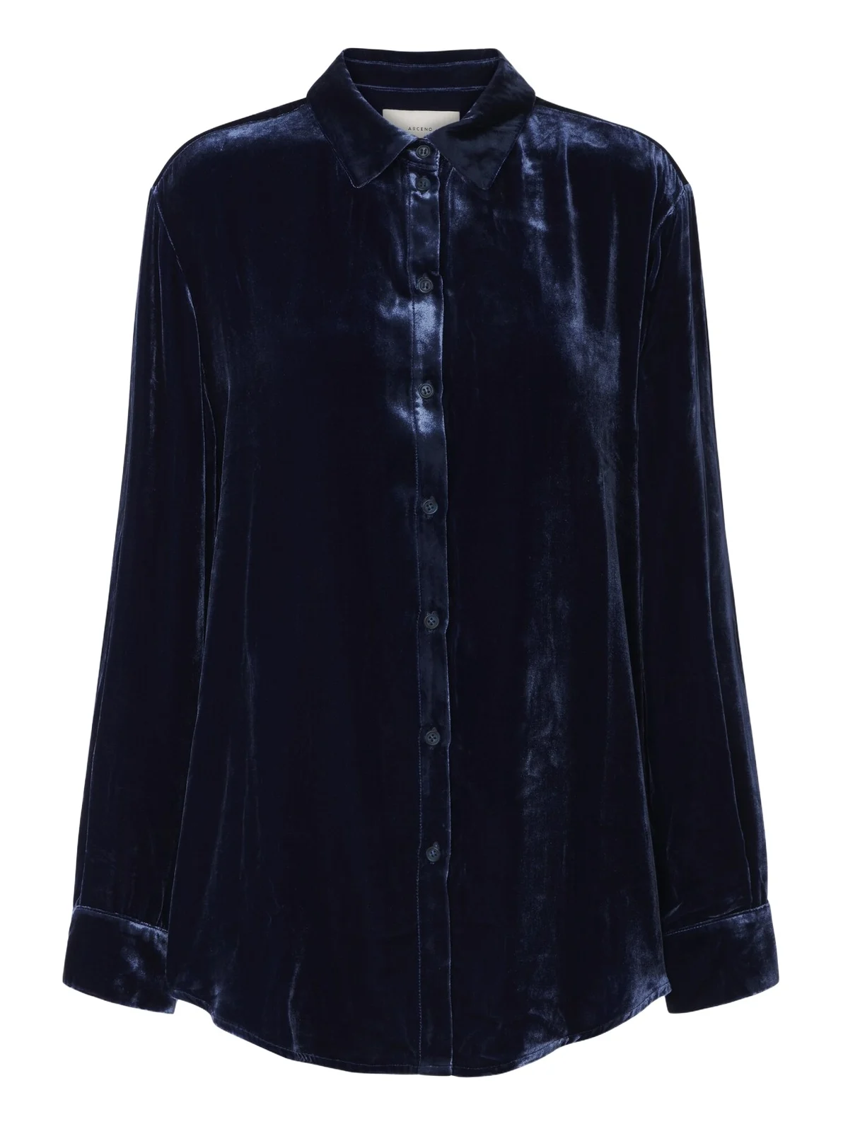 ASCENO London velvet shirt