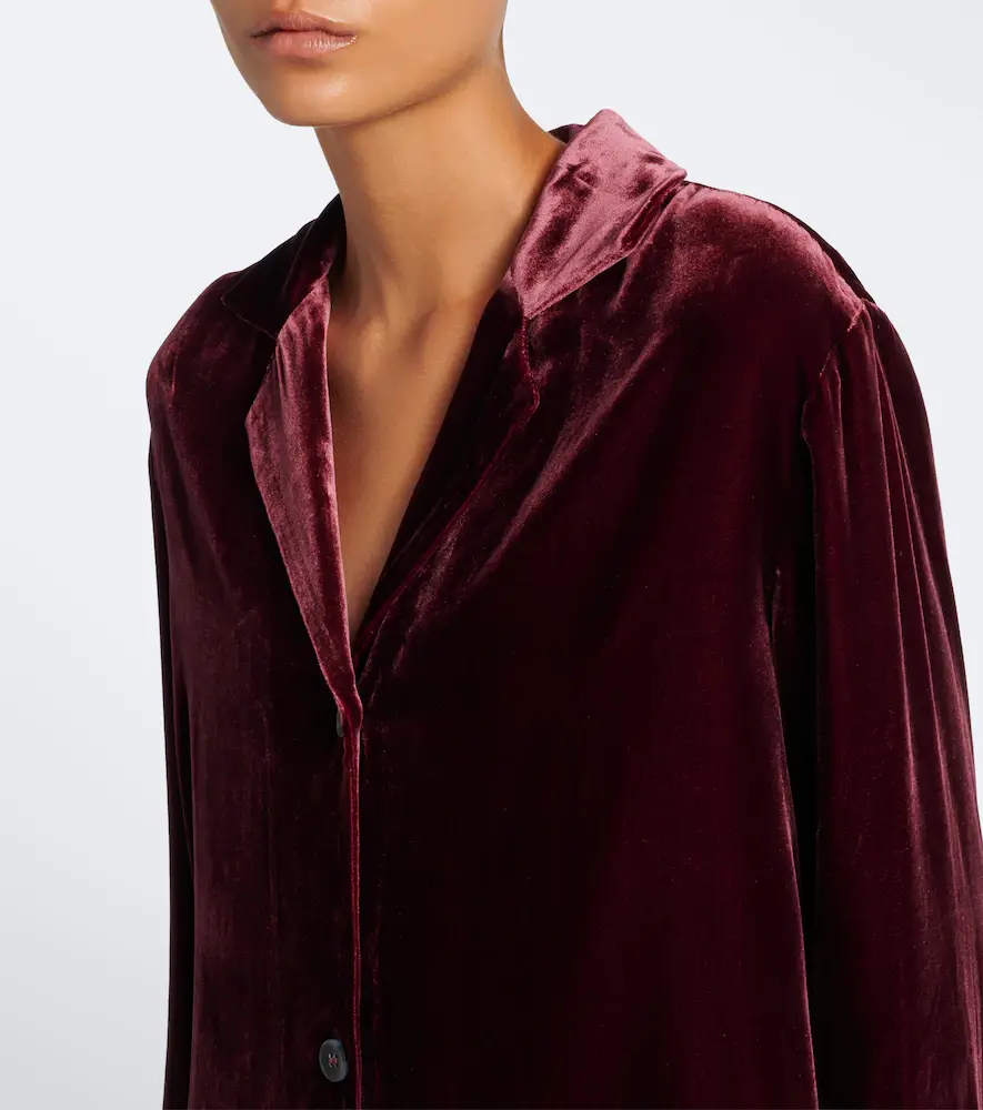 ASCENO Calabasas velvet shirt | Thumbnail 5 ASCENO Calabasas velvet shirt | Thumbnail 5