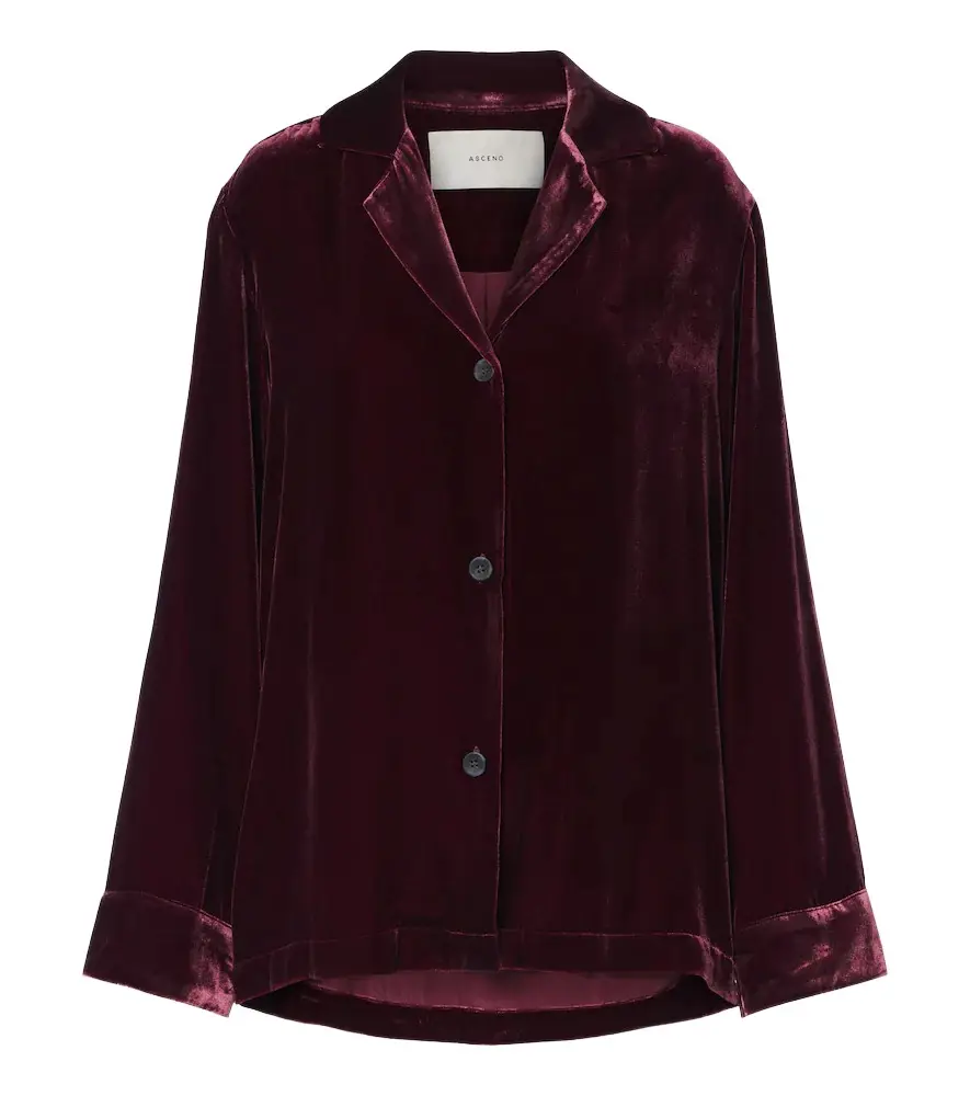Calabasas velvet shirt Calabasas velvet shirt