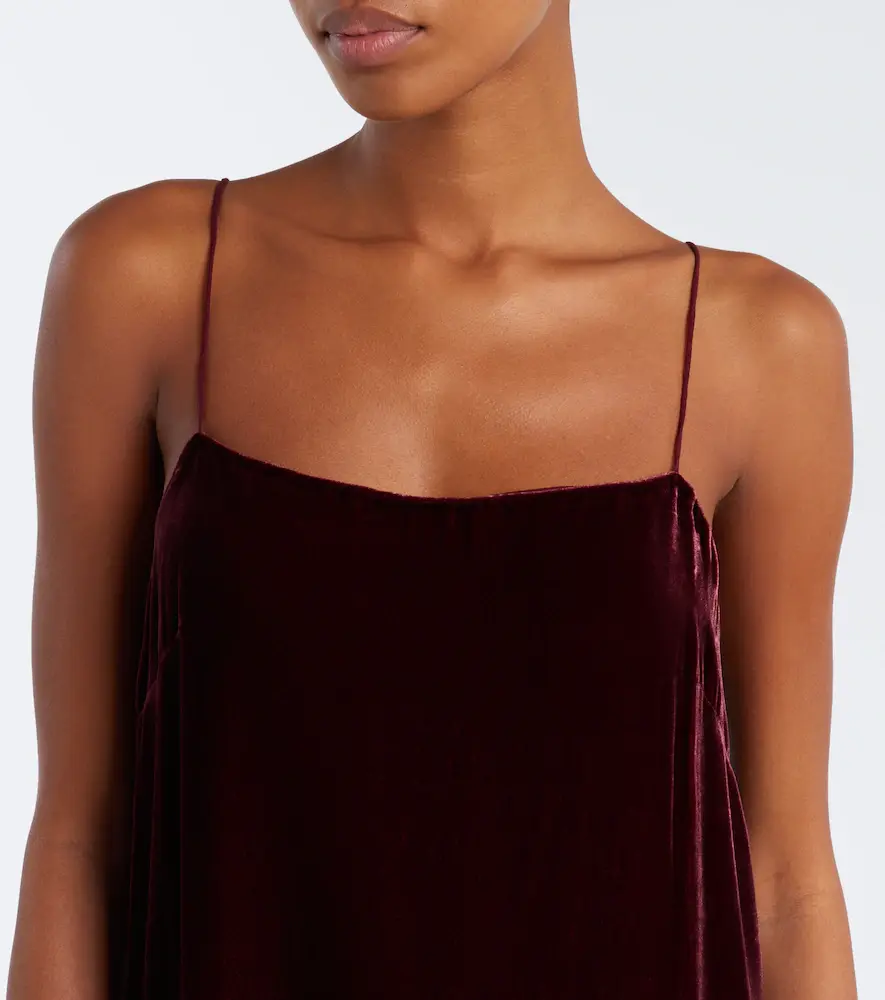 ASCENO Forio velvet minidress | Thumbnail 4 ASCENO Forio velvet minidress | Thumbnail 4