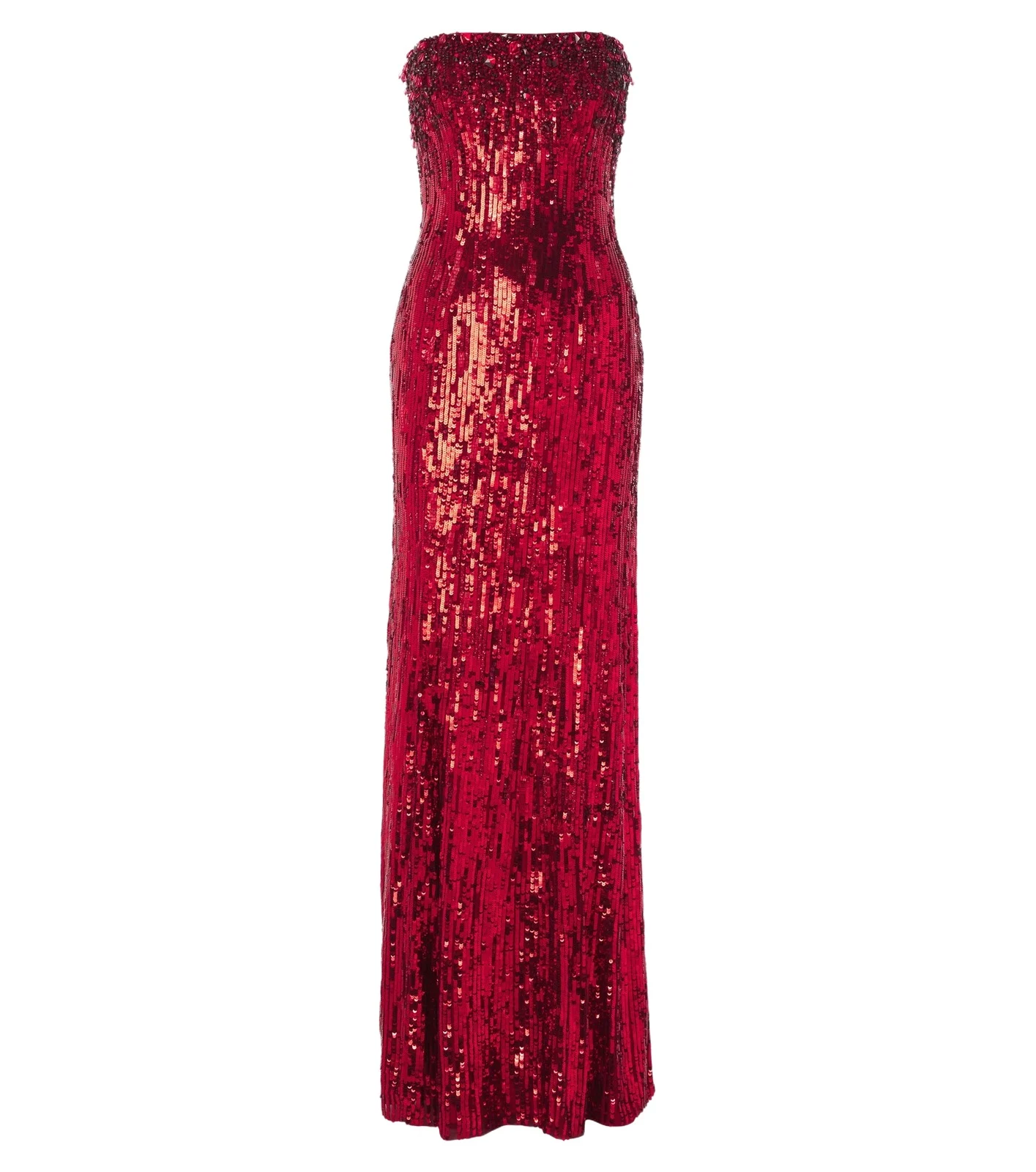 Jenny Packham Honesty embellished bustier gown