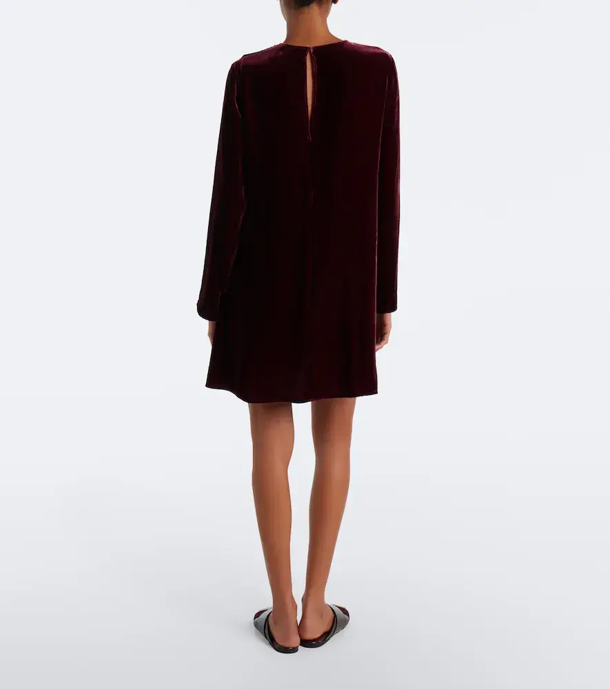 ASCENO Larissa velvet minidress | Thumbnail 5 ASCENO Larissa velvet minidress | Thumbnail 5