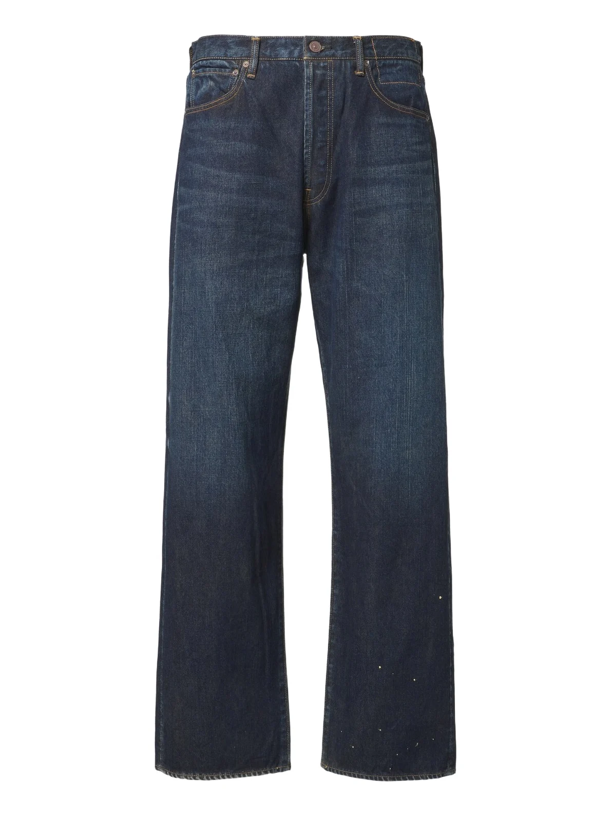 Visvim Social Sculpture 01 faded wide-leg jeans