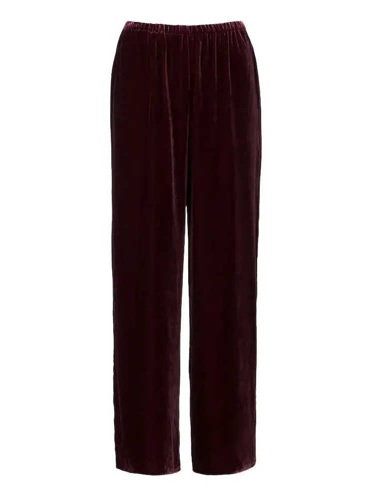 Austin velvet wide-leg pants Austin velvet wide-leg pants
