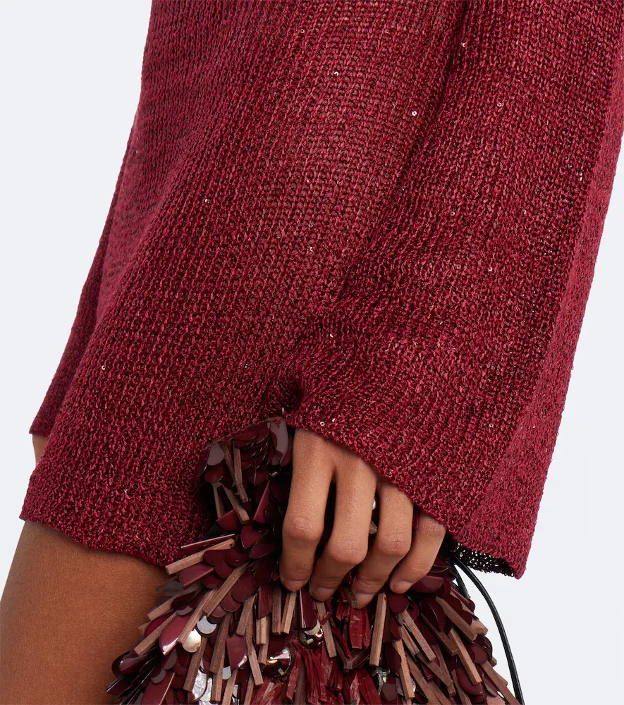 Bananhot Rey sequined knitted minidress | Thumbnail 2
