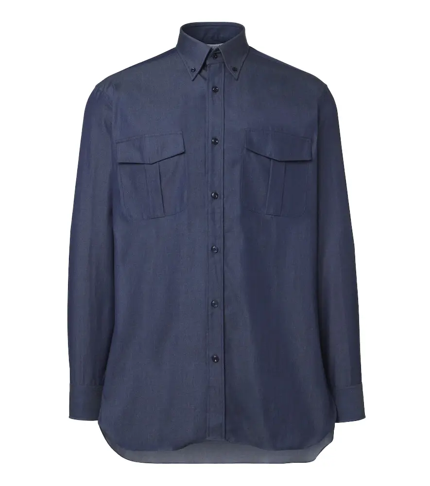 Cotton chambray shirt Cotton chambray shirt