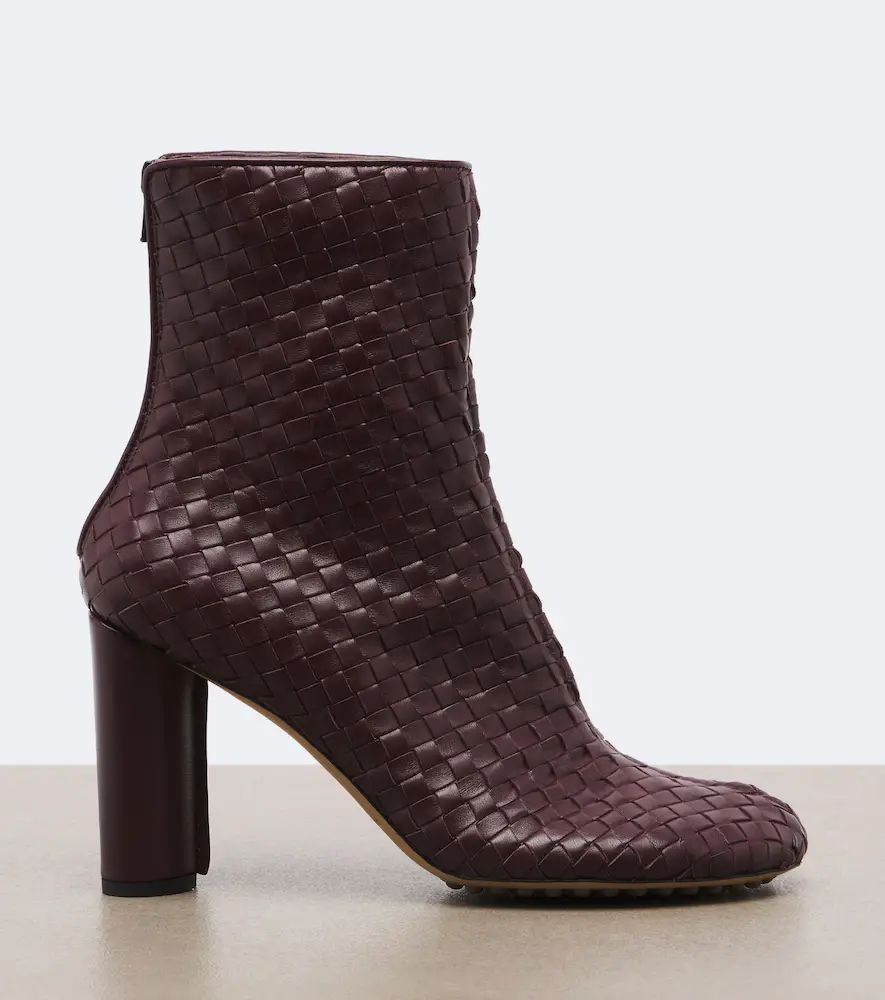 Bottega Veneta Intrecciato leather ankle boots | Thumbnail 4 Bottega Veneta Intrecciato leather ankle boots | Thumbnail 4