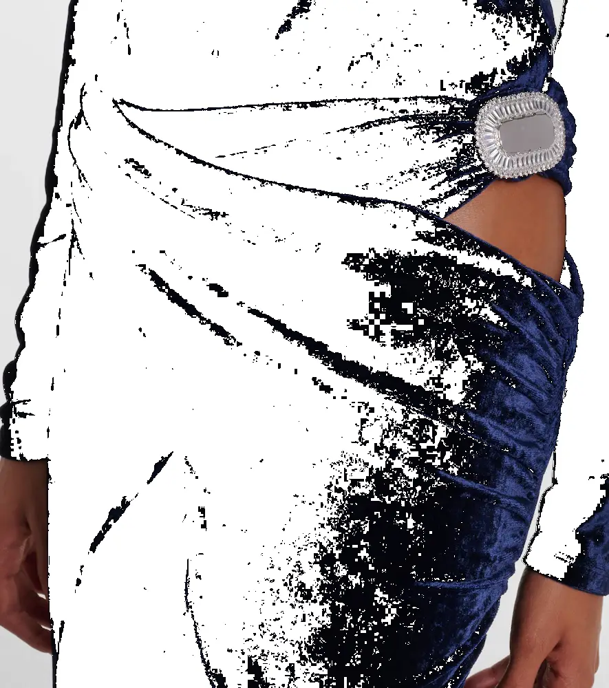Rabanne Draped embellished velvet maxi skirt | Thumbnail 4 Rabanne Draped embellished velvet maxi skirt | Thumbnail 4