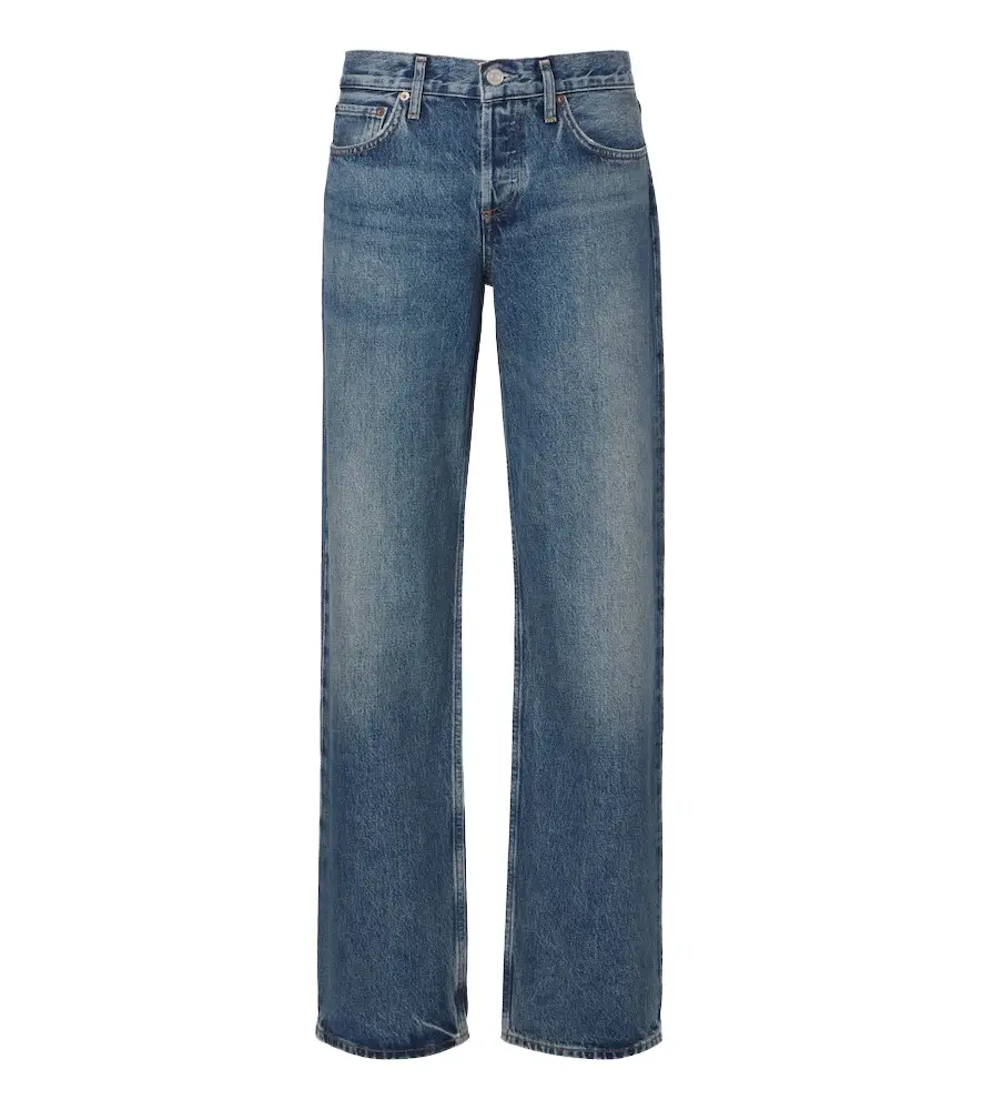 AGOLDE Low Rise Loose wide-leg jeans