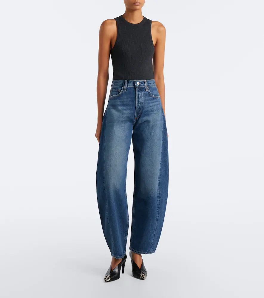 AGOLDE Luna Pieced barrel-leg jeans | Thumbnail 3 AGOLDE Luna Pieced barrel-leg jeans | Thumbnail 3