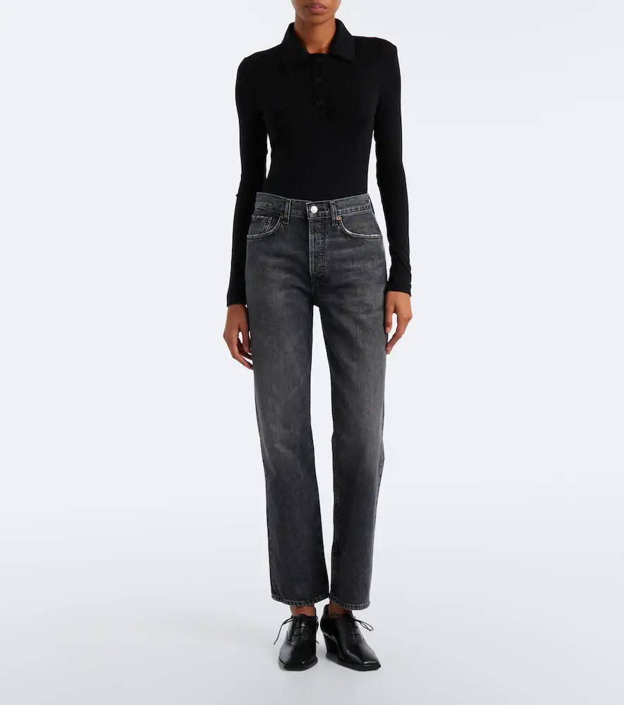 AGOLDE Lana straight jeans | Thumbnail 4