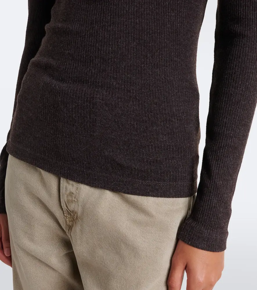 AGOLDE Delphi ribbed-knit top | Thumbnail 3 AGOLDE Delphi ribbed-knit top | Thumbnail 3