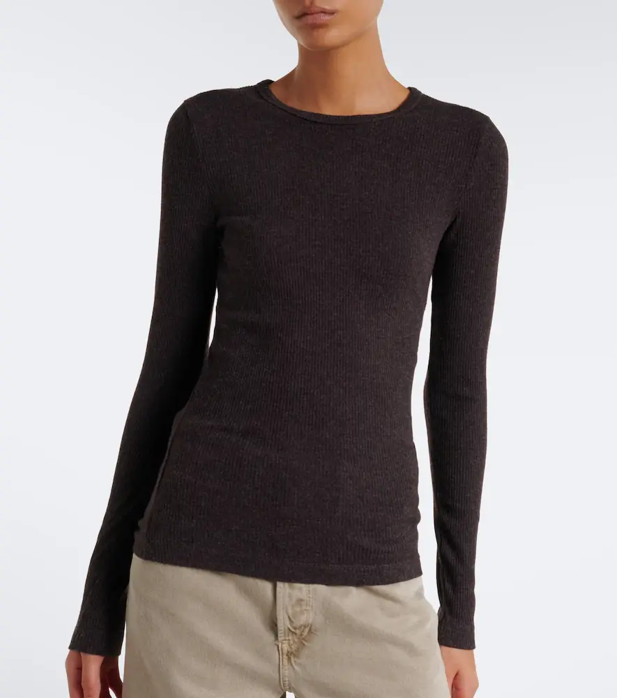 AGOLDE Delphi ribbed-knit top | Thumbnail 6 AGOLDE Delphi ribbed-knit top | Thumbnail 6