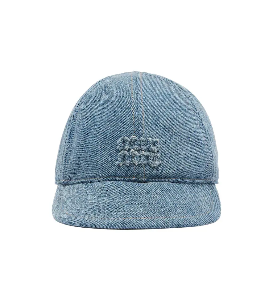 Denim baseball cap Denim baseball cap