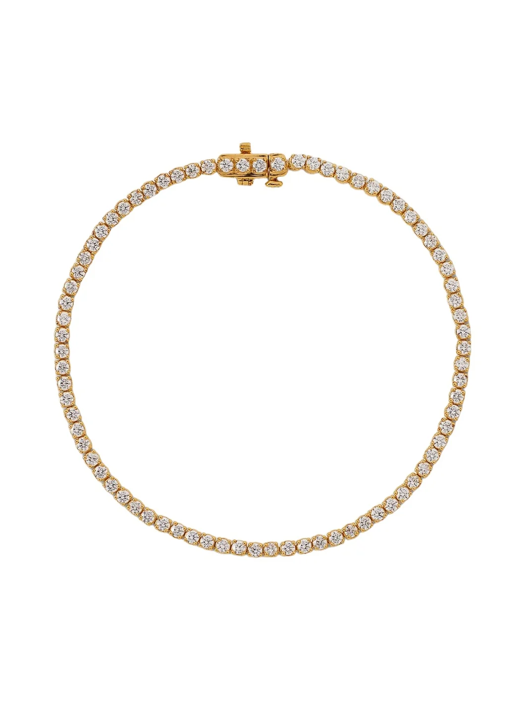 Round Cut Lab Diamond Tennis Bracelet 6 Round Cut Lab Diamond Tennis Bracelet 6