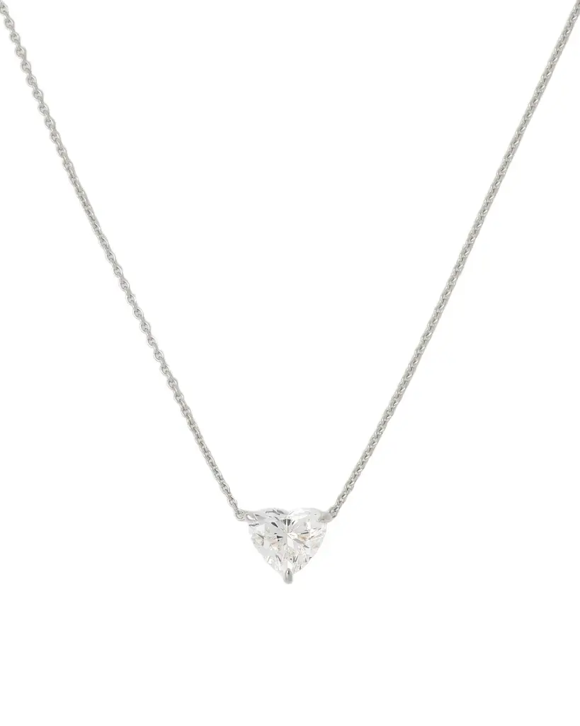 Jennifer Fisher Heart Lab Diamond Pendant 1.5 / 18K Jennifer Fisher Heart Lab Diamond Pendant 1.5 / 18K