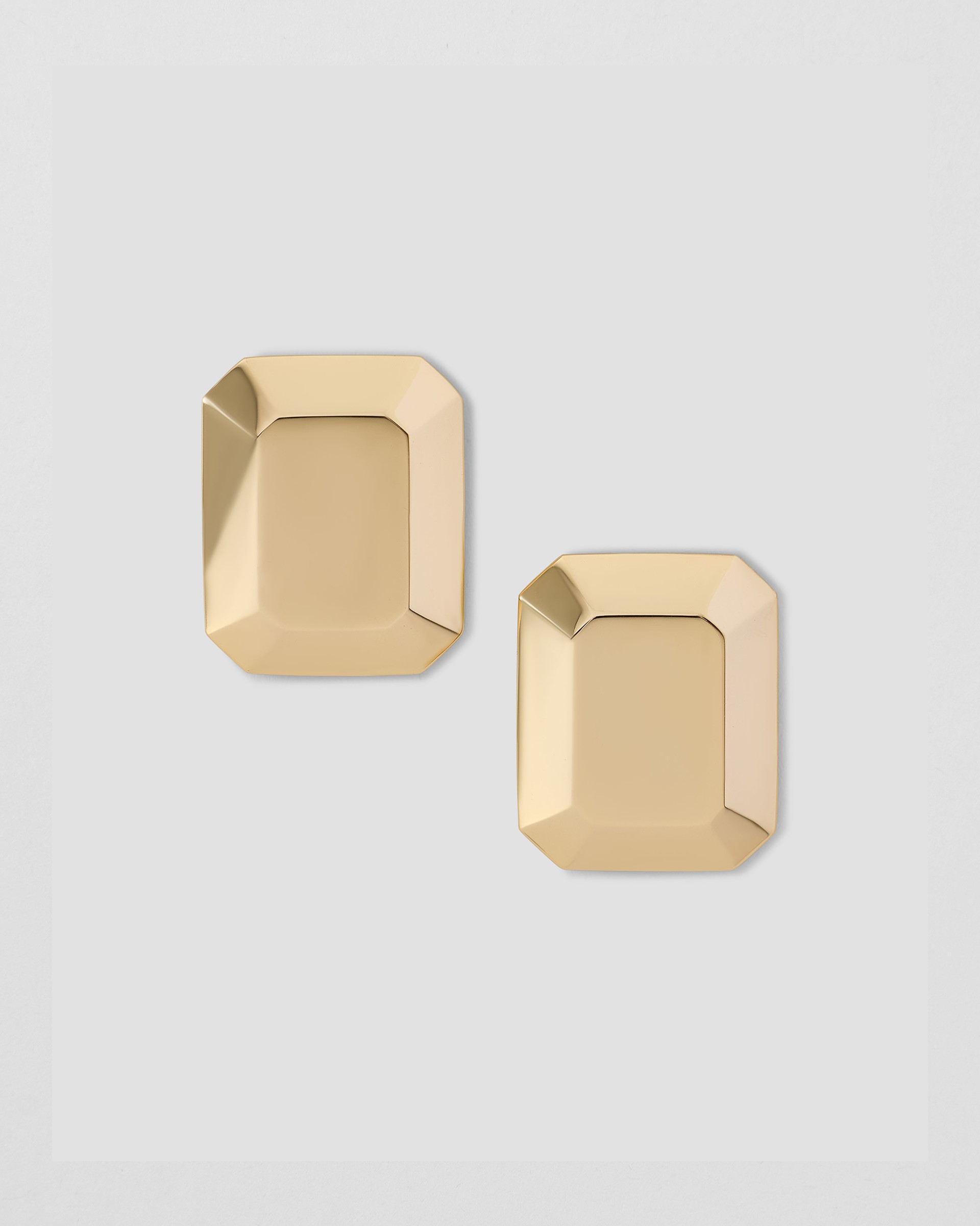 Jennifer Fisher Metal Emerald Earrings Jennifer Fisher Metal Emerald Earrings