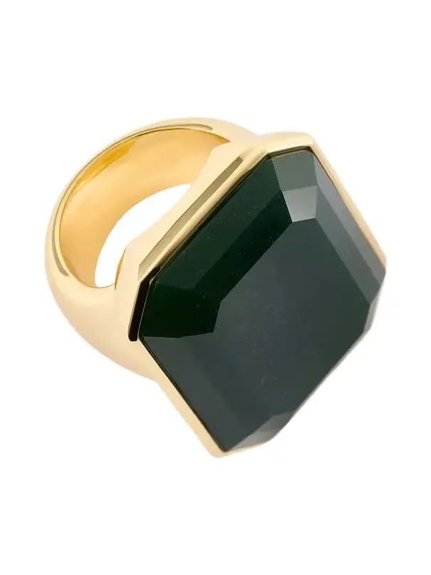 Jennifer Fisher Semi-Precious Emerald Ring Green Moss / 6 Jennifer Fisher Semi-Precious Emerald Ring Green Moss / 6