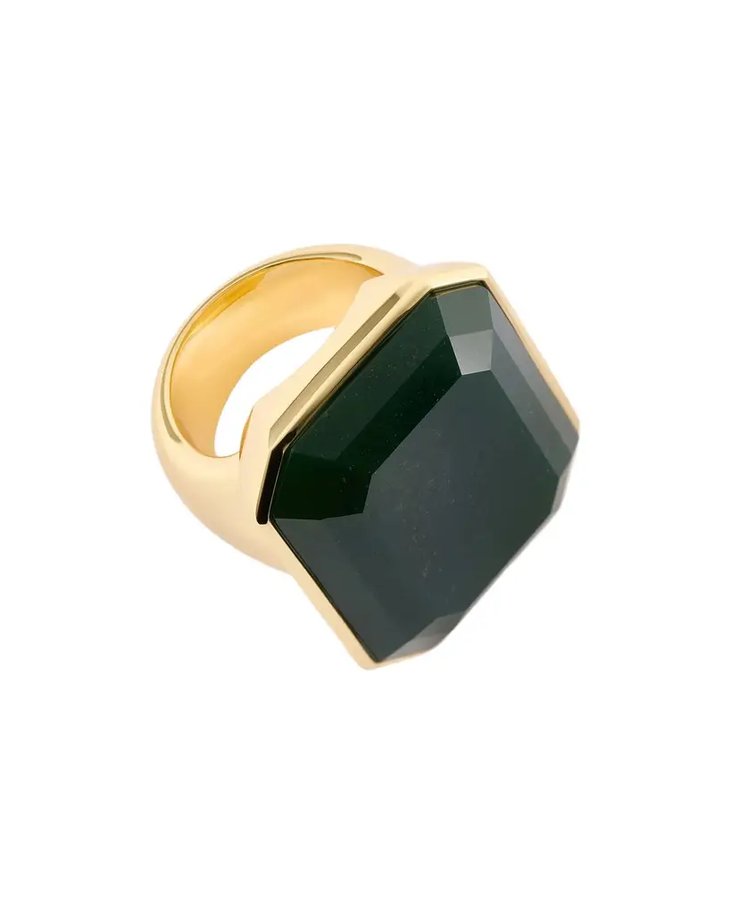 Jennifer Fisher Jennifer Fisher Semi-Precious Emerald Ring Green Moss / 6