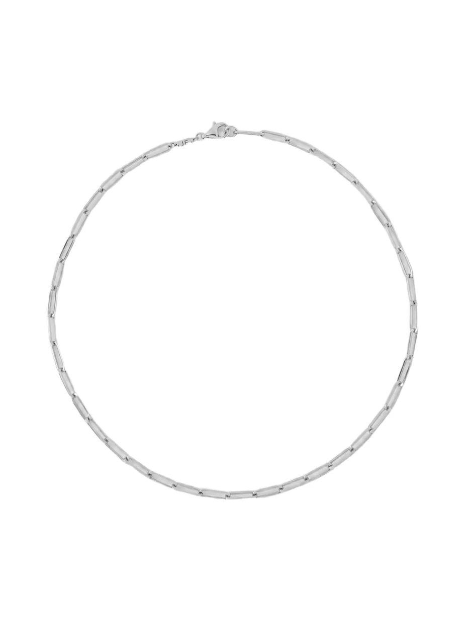 Long Link Chain in 14K 20 / 14K White Gold Long Link Chain in 14K 20 / 14K White Gold