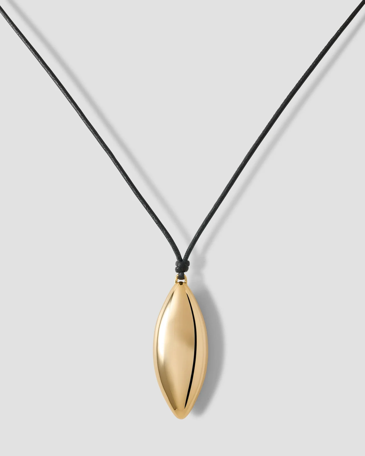 Jennifer Fisher Jennifer Fisher Metal Dagger Leather Cord Necklace