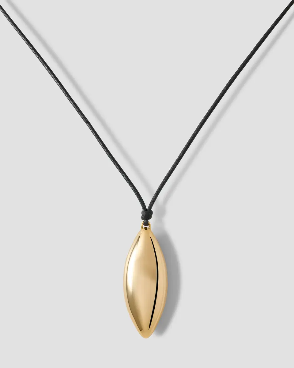 Jennifer Fisher Metal Dagger Leather Cord Necklace Jennifer Fisher Metal Dagger Leather Cord Necklace