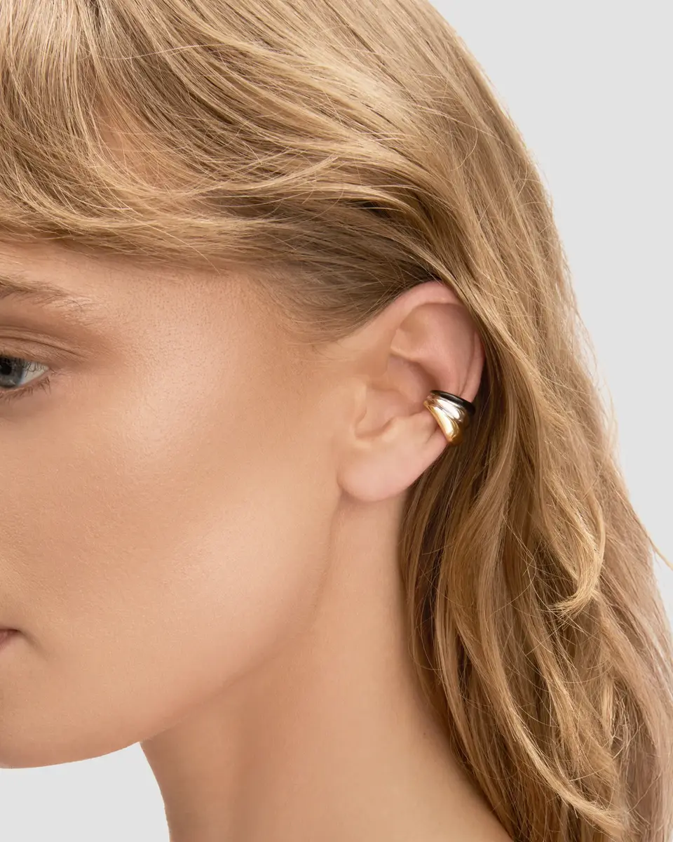 Jennifer Fisher Jennifer Fisher Tritone Chavez Ear Cuff Gold | Thumbnail 2 Jennifer Fisher Jennifer Fisher Tritone Chavez Ear Cuff Gold | Thumbnail 2