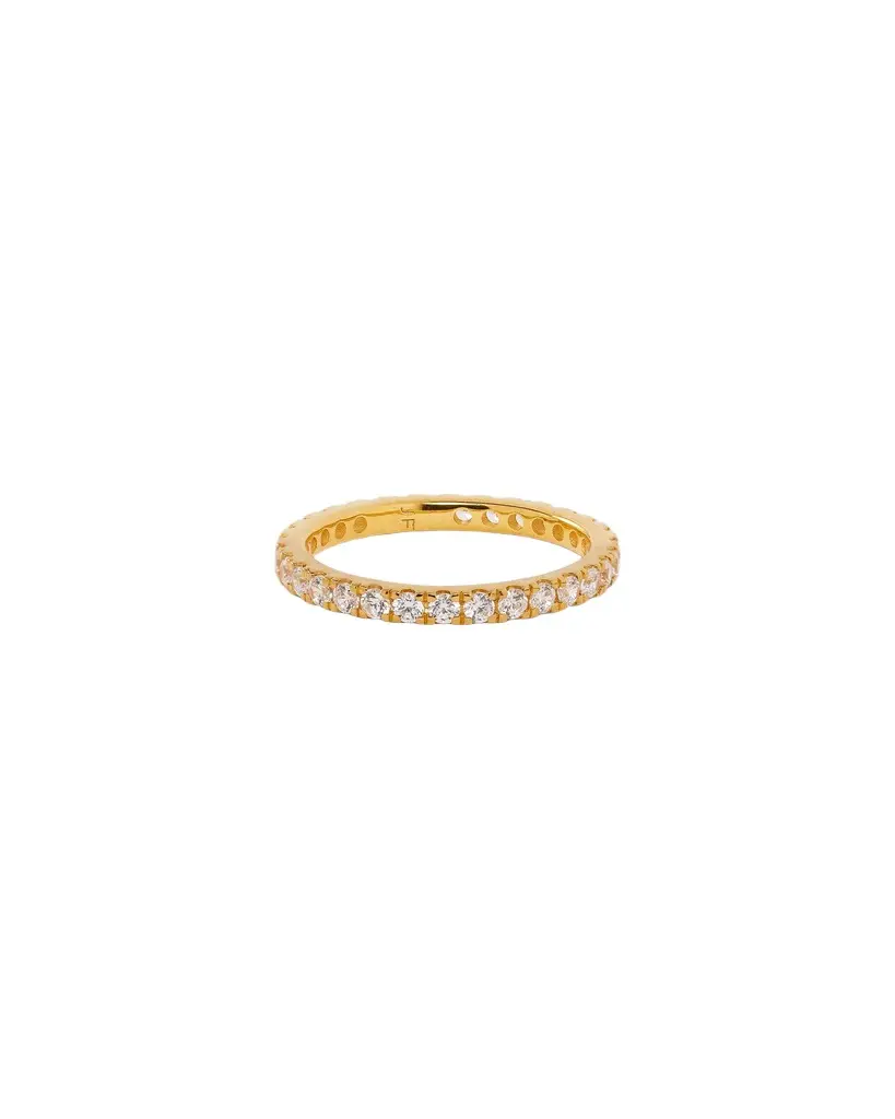 Jennifer Fisher Jennifer Fisher Lab Diamond Round Cut Eternity Band 5
