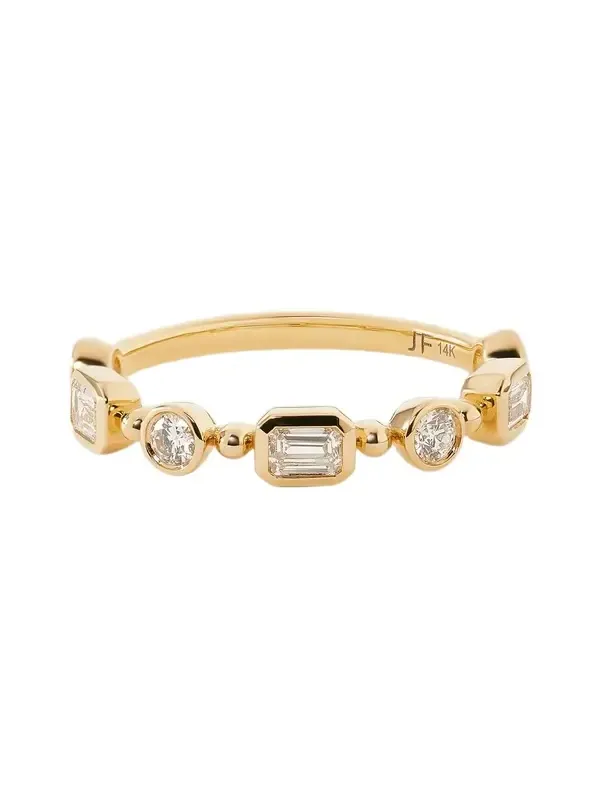 Jennifer Fisher Jennifer Fisher Mixed Shape Diamond Bezel Ring 5