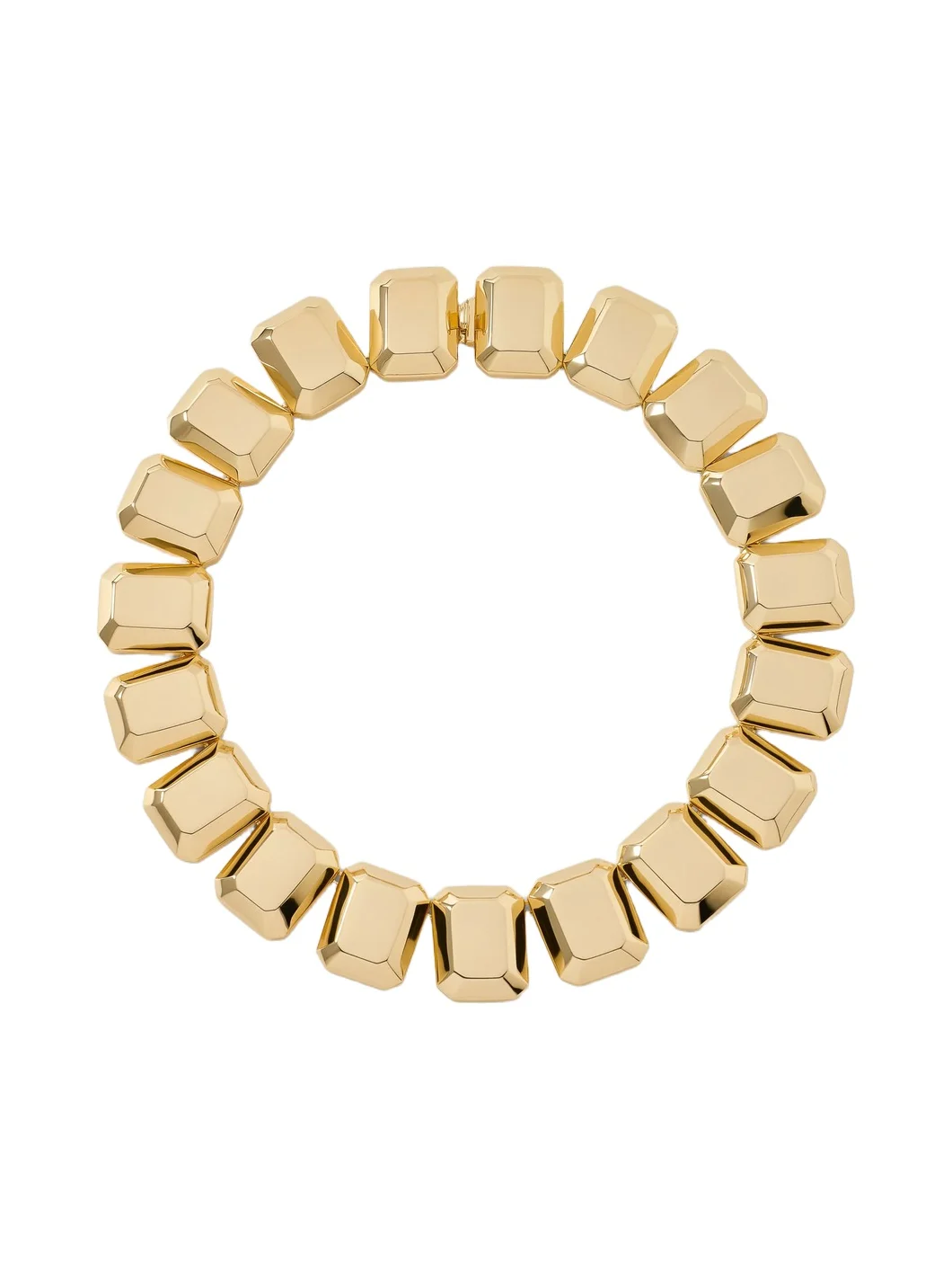 Jennifer Fisher Jennifer Fisher Statement Metal Emerald Necklace