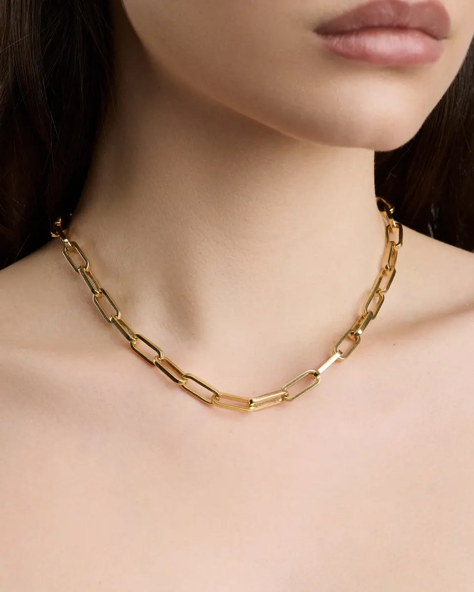 Jennifer Fisher Jennifer Fisher Fisher Link Chain 18K White Gold / | Thumbnail 2 Jennifer Fisher Jennifer Fisher Fisher Link Chain 18K White Gold / | Thumbnail 2