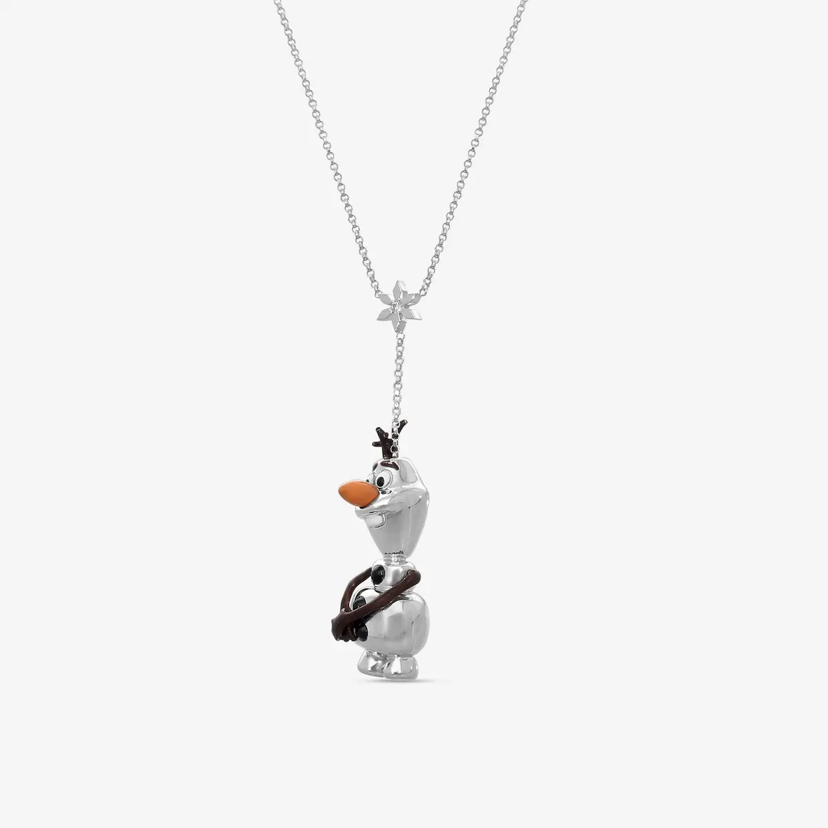 Roberto Coin Roberto Coin Olaf Frozen 18K White Gold Diamond Pendant Necklace by The Solist | Thumbnail 2