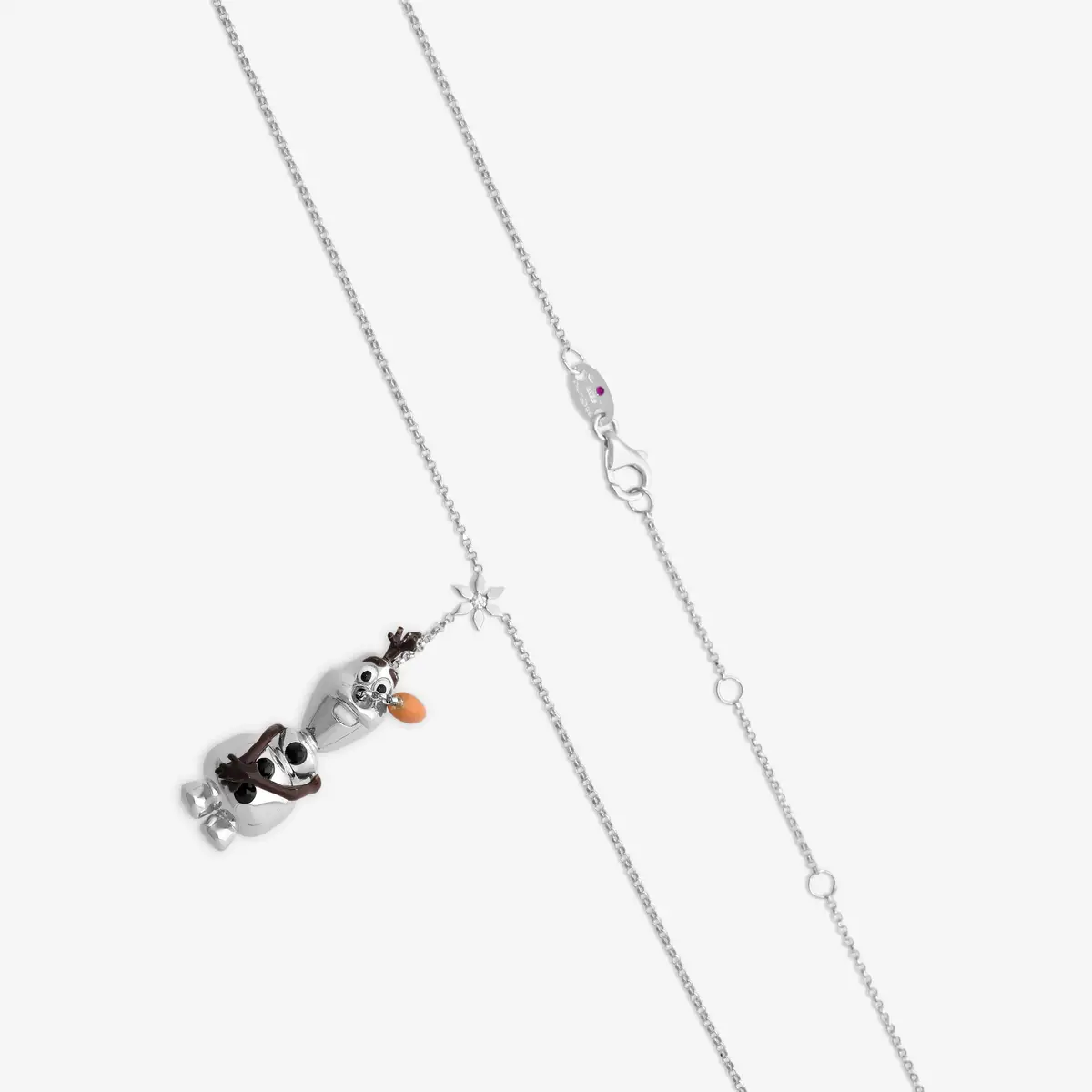 Roberto Coin Roberto Coin Olaf Frozen 18K White Gold Diamond Pendant Necklace by The Solist | Thumbnail 3