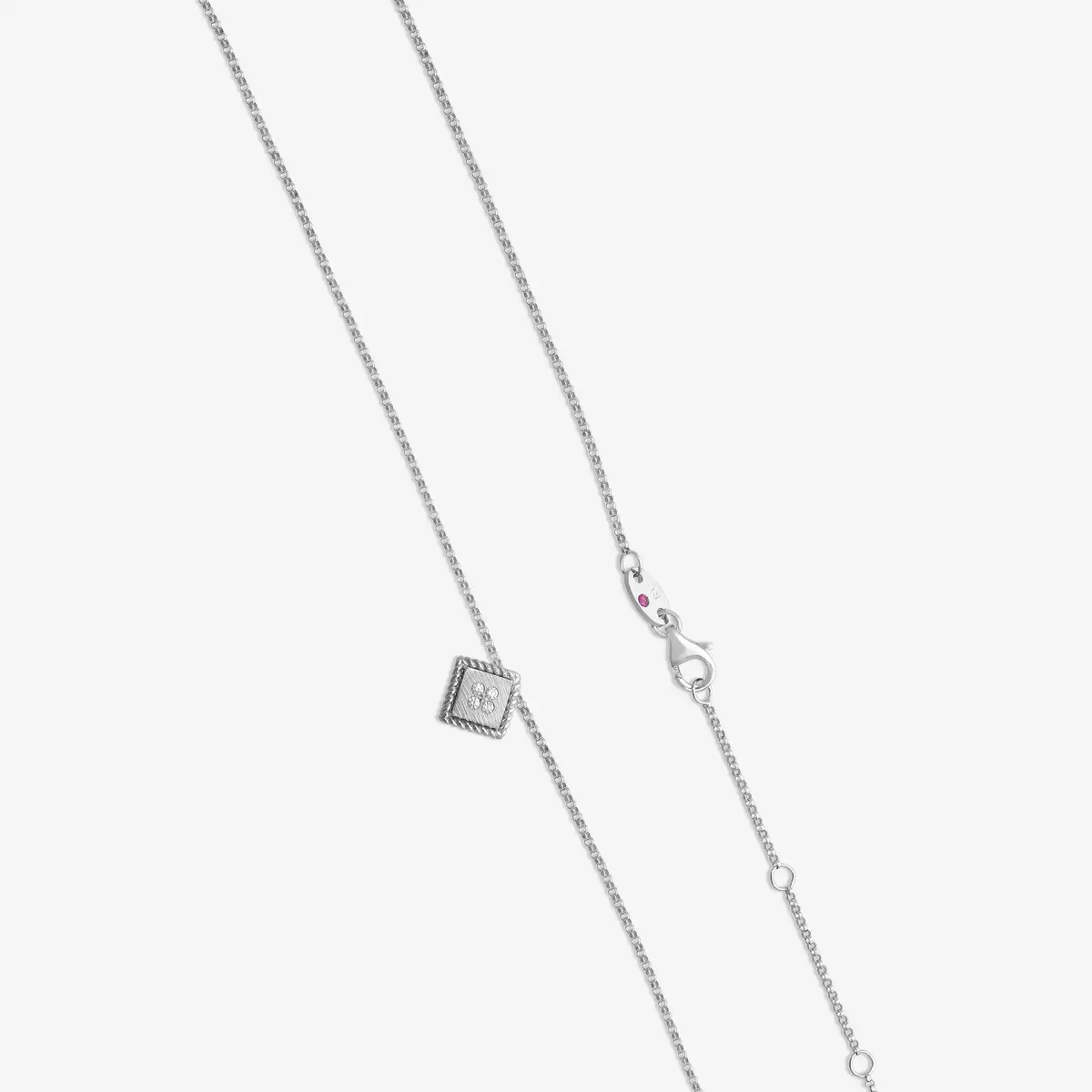 Roberto Coin Roberto Coin Palazzo Ducale 18K White Gold Diamond Pendant Necklace by The Solist | Thumbnail 3