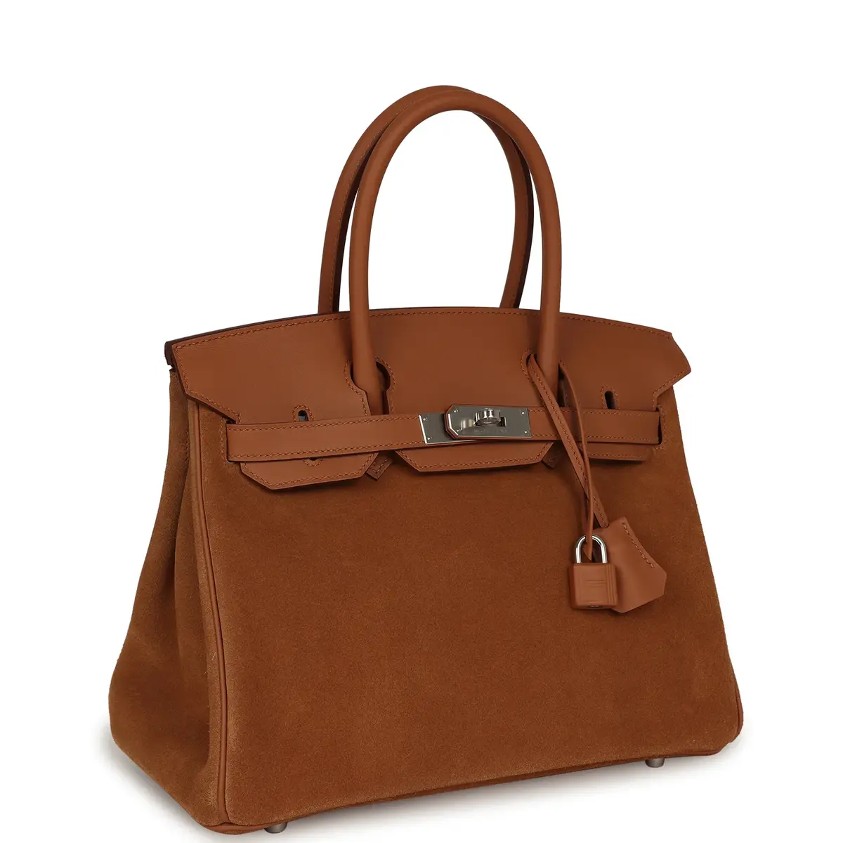 HERMÈS Hermes Birkin 30 Chamois Grizzly, Gold Swift Palladium Hardware | Thumbnail 2 HERMÈS Hermes Birkin 30 Chamois Grizzly, Gold Swift Palladium Hardware | Thumbnail 2