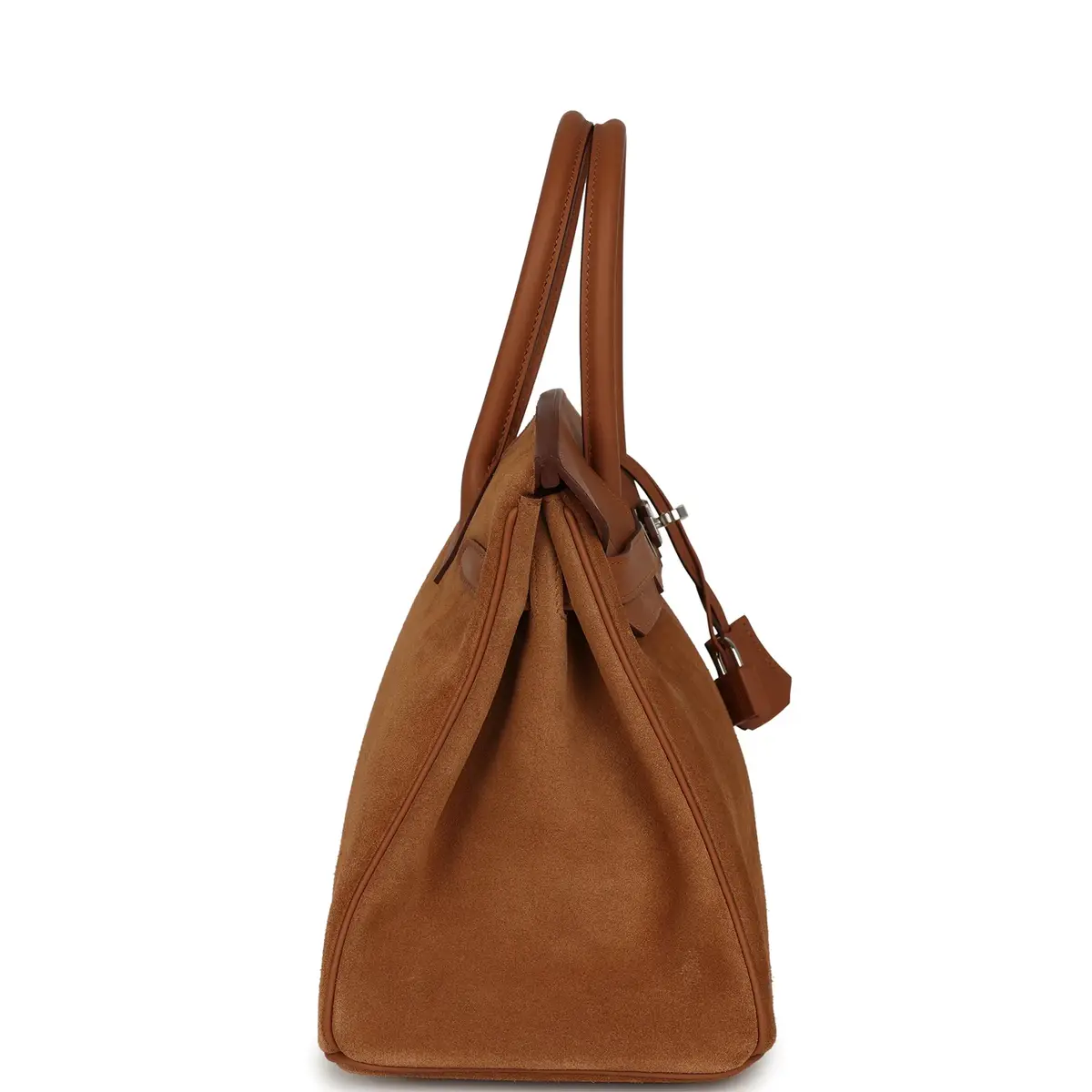 HERMÈS Hermes Birkin 30 Chamois Grizzly, Gold Swift Palladium Hardware | Thumbnail 3 HERMÈS Hermes Birkin 30 Chamois Grizzly, Gold Swift Palladium Hardware | Thumbnail 3