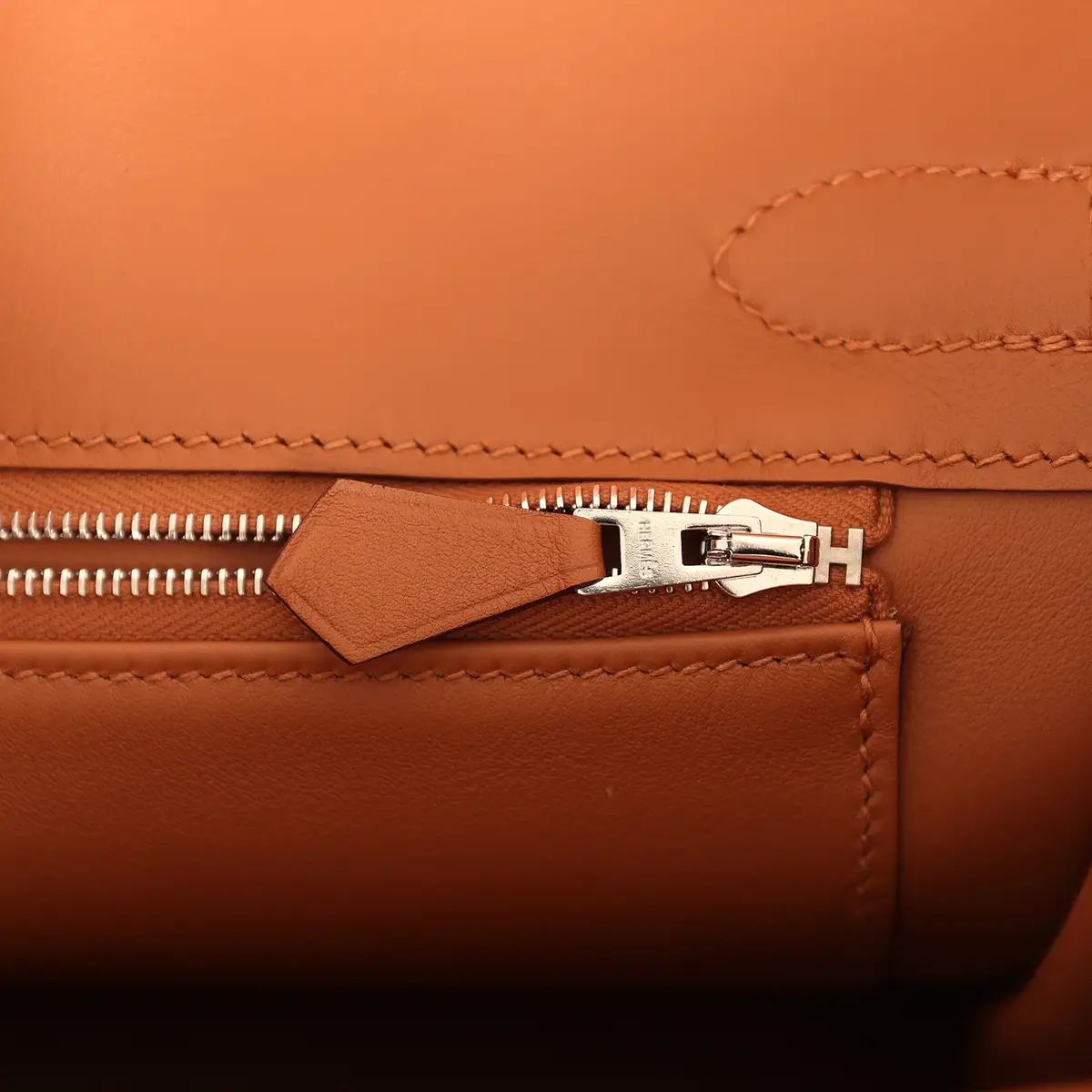 HERMÈS Hermes Birkin 30 Chamois Grizzly, Gold Swift Palladium Hardware | Thumbnail 8 HERMÈS Hermes Birkin 30 Chamois Grizzly, Gold Swift Palladium Hardware | Thumbnail 8
