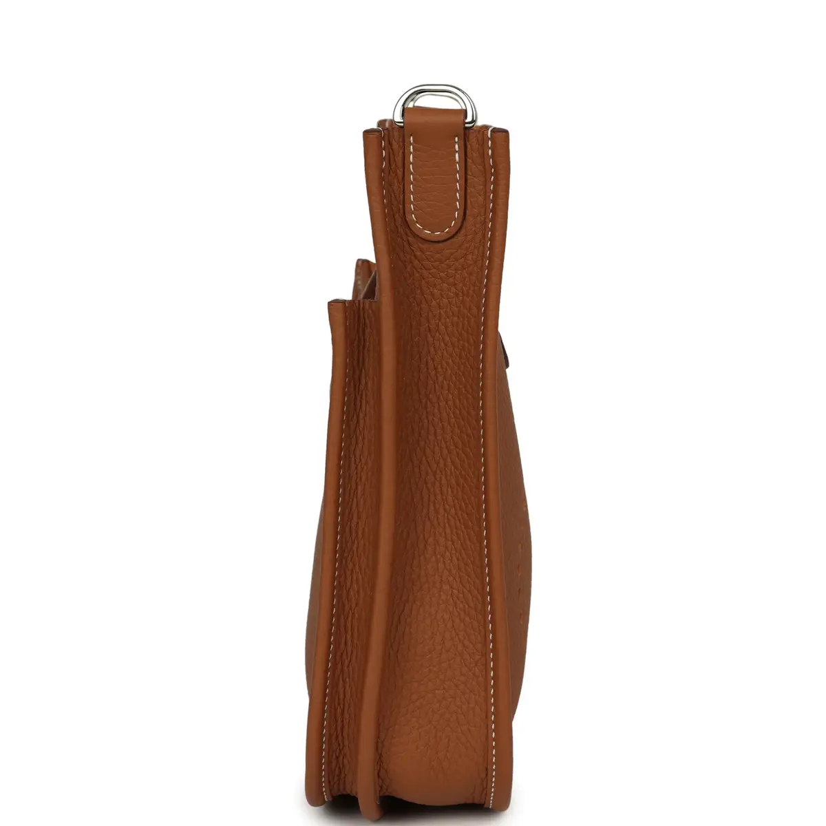 HERMÈS Hermes Evelyne 23 Gold Clemence Palladium Hardware | Thumbnail 3 HERMÈS Hermes Evelyne 23 Gold Clemence Palladium Hardware | Thumbnail 3
