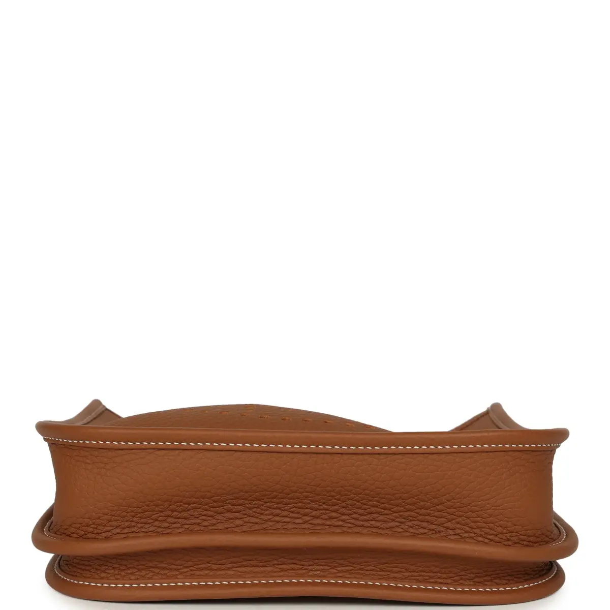 HERMÈS Hermes Evelyne 23 Gold Clemence Palladium Hardware | Thumbnail 6 HERMÈS Hermes Evelyne 23 Gold Clemence Palladium Hardware | Thumbnail 6