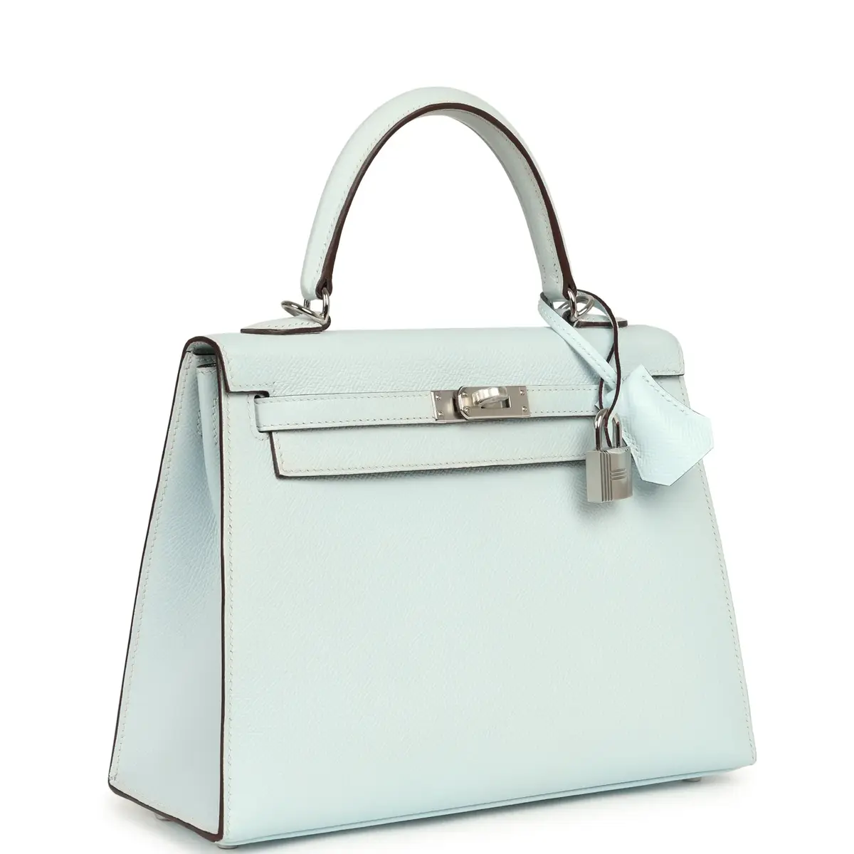 HERMÈS Hermes Kelly Sellier 25 Bleu Brume Epsom Palladium Hardware | Thumbnail 2 HERMÈS Hermes Kelly Sellier 25 Bleu Brume Epsom Palladium Hardware | Thumbnail 2