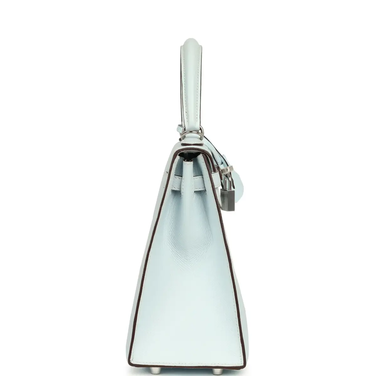 HERMÈS Hermes Kelly Sellier 25 Bleu Brume Epsom Palladium Hardware | Thumbnail 3 HERMÈS Hermes Kelly Sellier 25 Bleu Brume Epsom Palladium Hardware | Thumbnail 3