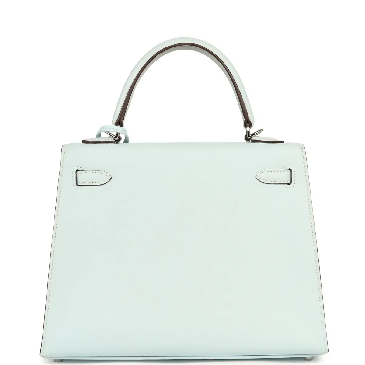 HERMÈS Hermes Kelly Sellier 25 Bleu Brume Epsom Palladium Hardware | Thumbnail 4 HERMÈS Hermes Kelly Sellier 25 Bleu Brume Epsom Palladium Hardware | Thumbnail 4