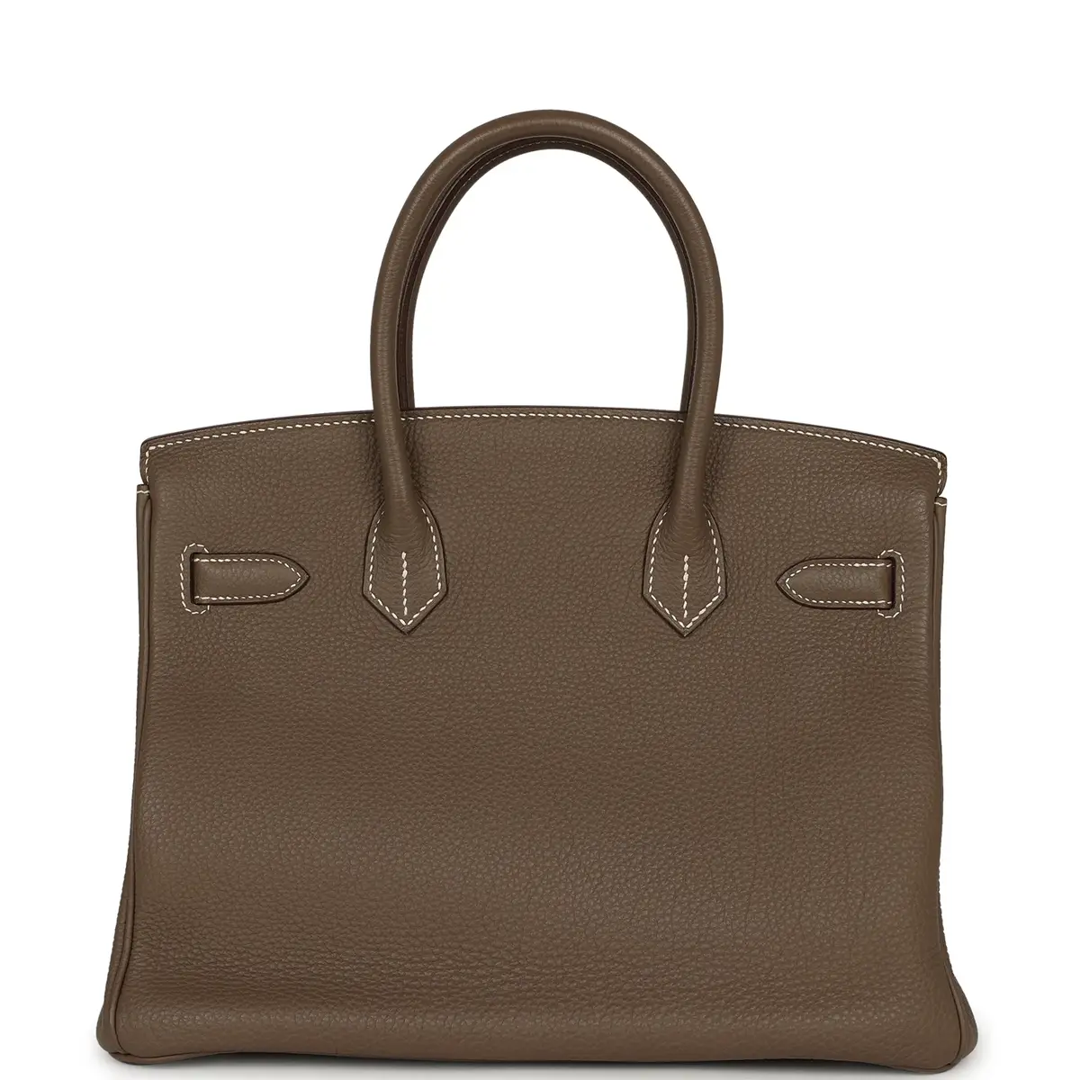 HERMÈS Pre-owned Hermes Birkin 30 Etoupe Togo Palladium Hardware | Thumbnail 4 HERMÈS Pre-owned Hermes Birkin 30 Etoupe Togo Palladium Hardware | Thumbnail 4
