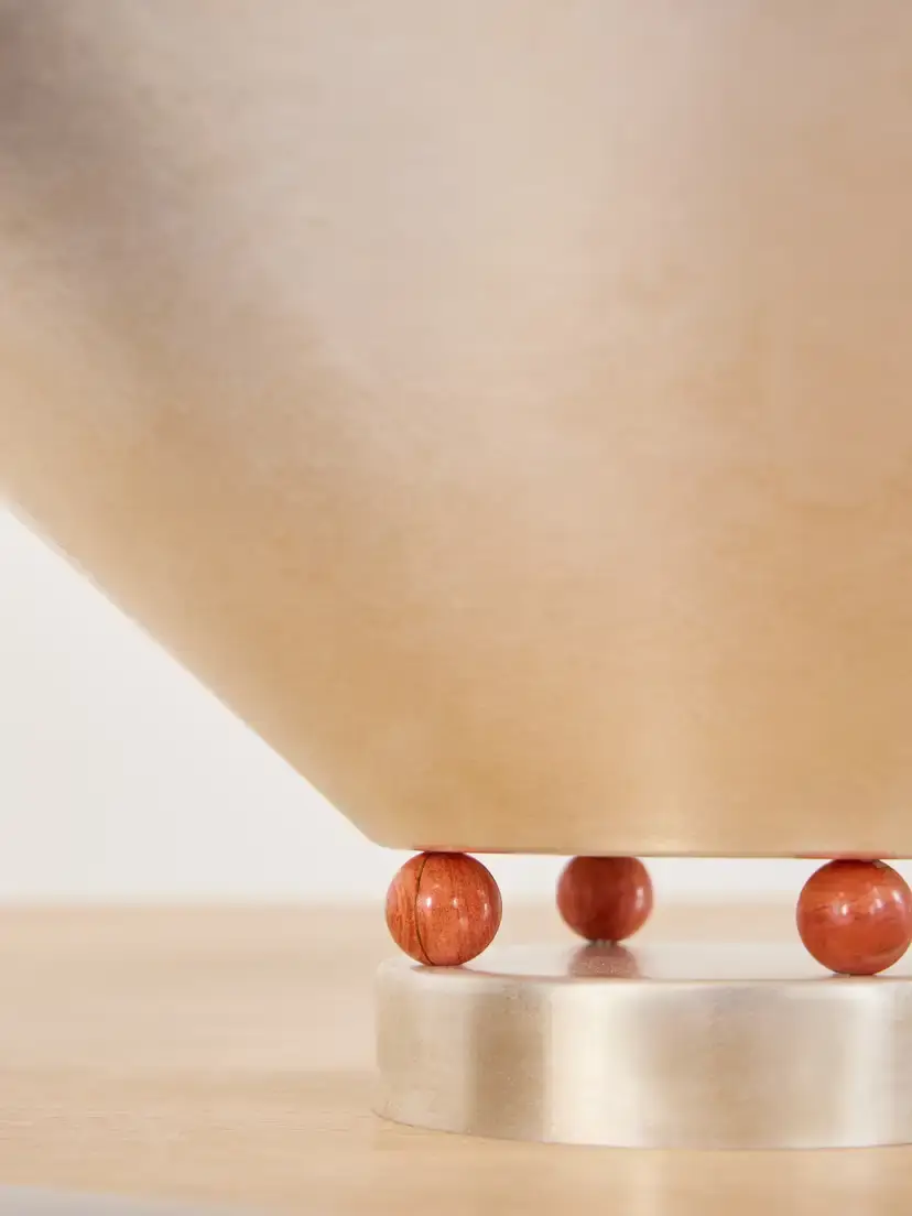 Natalia Criado + Vesper Voyage Tysia Silver-plated And Red Jasper Bowl | Thumbnail 3 Natalia Criado + Vesper Voyage Tysia Silver-plated And Red Jasper Bowl | Thumbnail 3