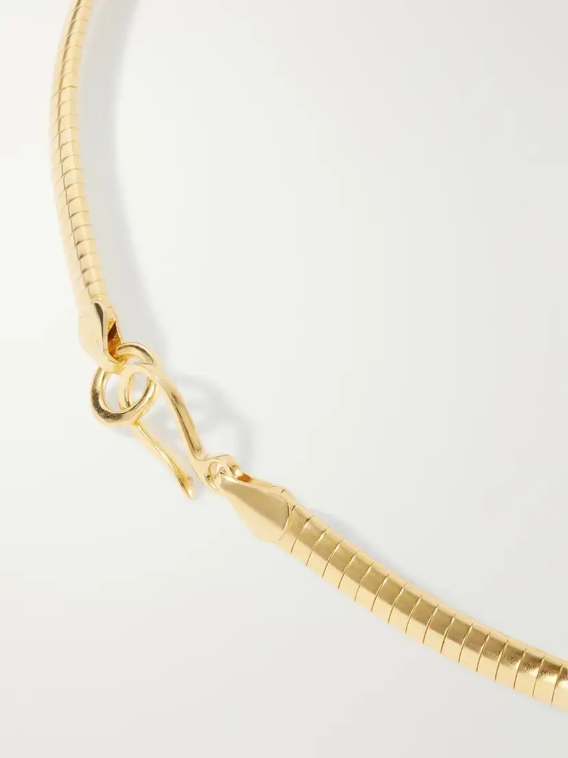 Sophie Buhai Petite 1930 Gold-tone Sterling Silver Choker | Thumbnail 3 Sophie Buhai Petite 1930 Gold-tone Sterling Silver Choker | Thumbnail 3