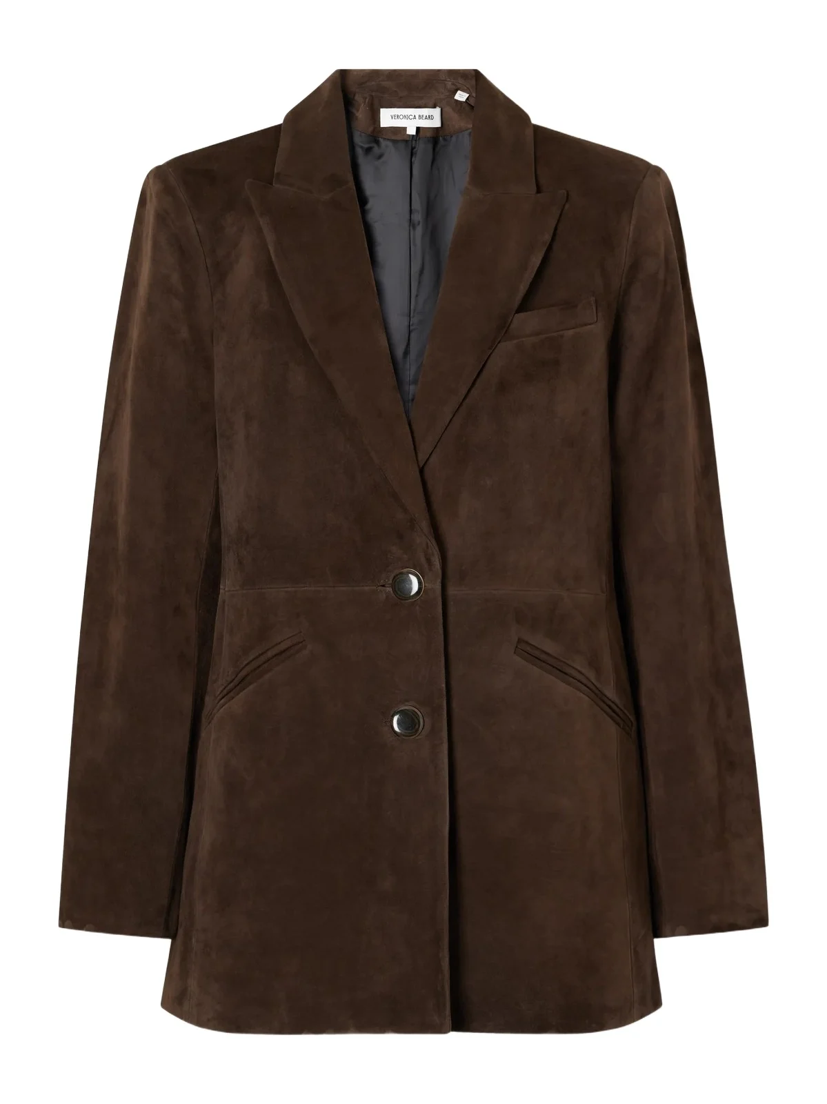 Maci Dickey Paneled Suede Blazer Maci Dickey Paneled Suede Blazer