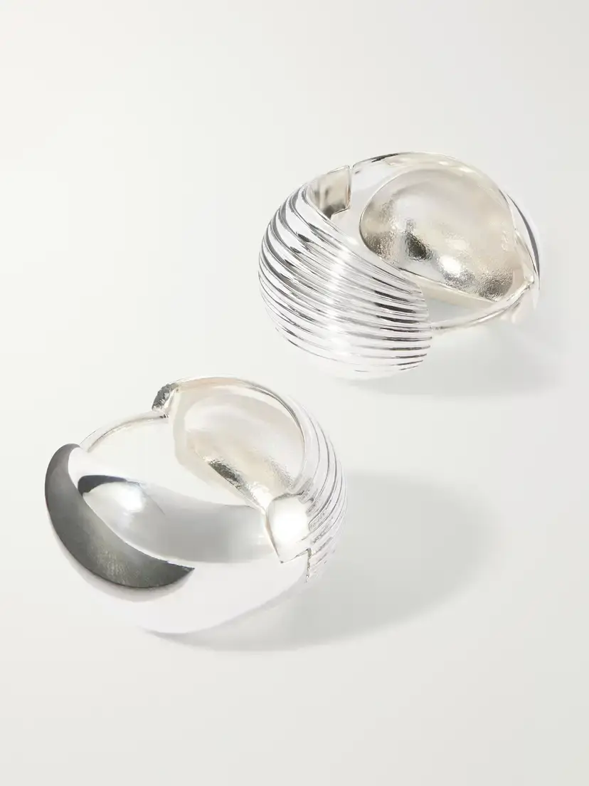 Sophie Buhai Xl Reversible Sterling Silver Earrings | Thumbnail 3 Sophie Buhai Xl Reversible Sterling Silver Earrings | Thumbnail 3