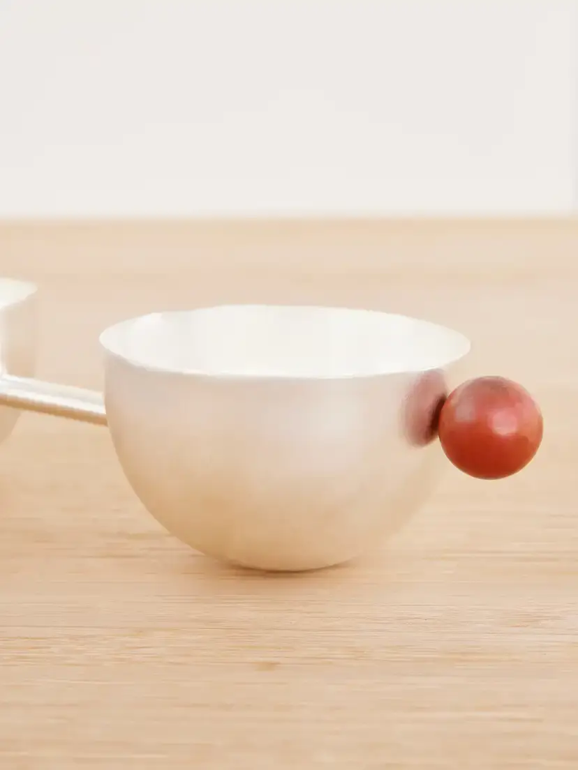 Natalia Criado Double Aperitivo Silver-plated And Stone Bowls | Thumbnail 3 Natalia Criado Double Aperitivo Silver-plated And Stone Bowls | Thumbnail 3