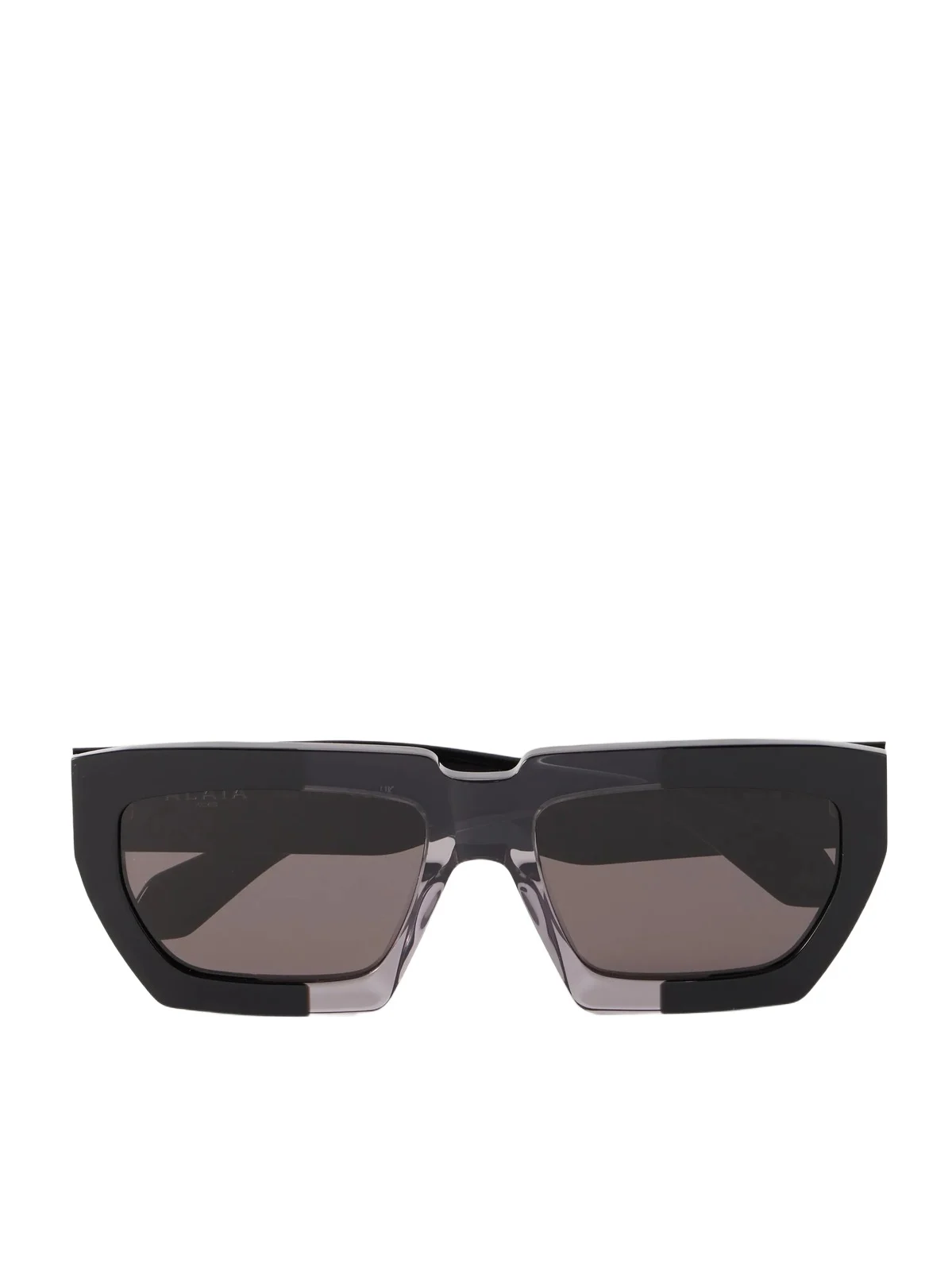 ALAÏA Melted Square-frame Recycled-acetate Sunglasses