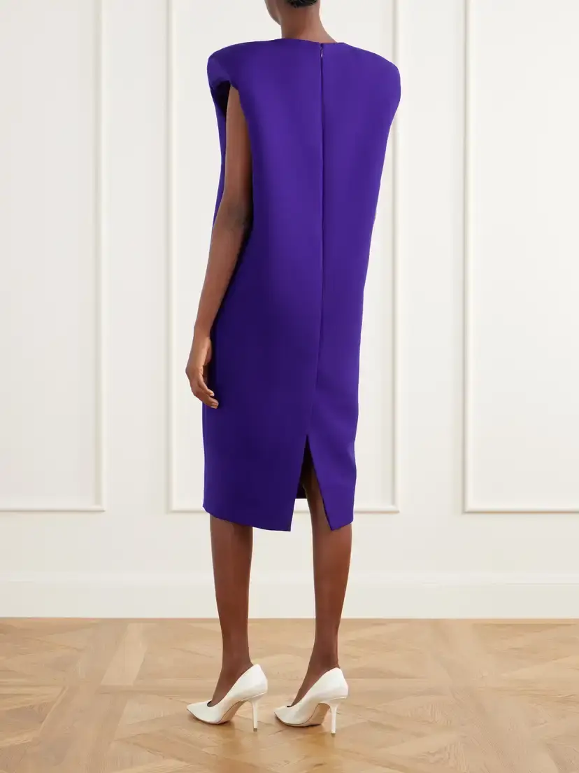 Willy Chavarria Wool Midi Dress | Thumbnail 3 Willy Chavarria Wool Midi Dress | Thumbnail 3